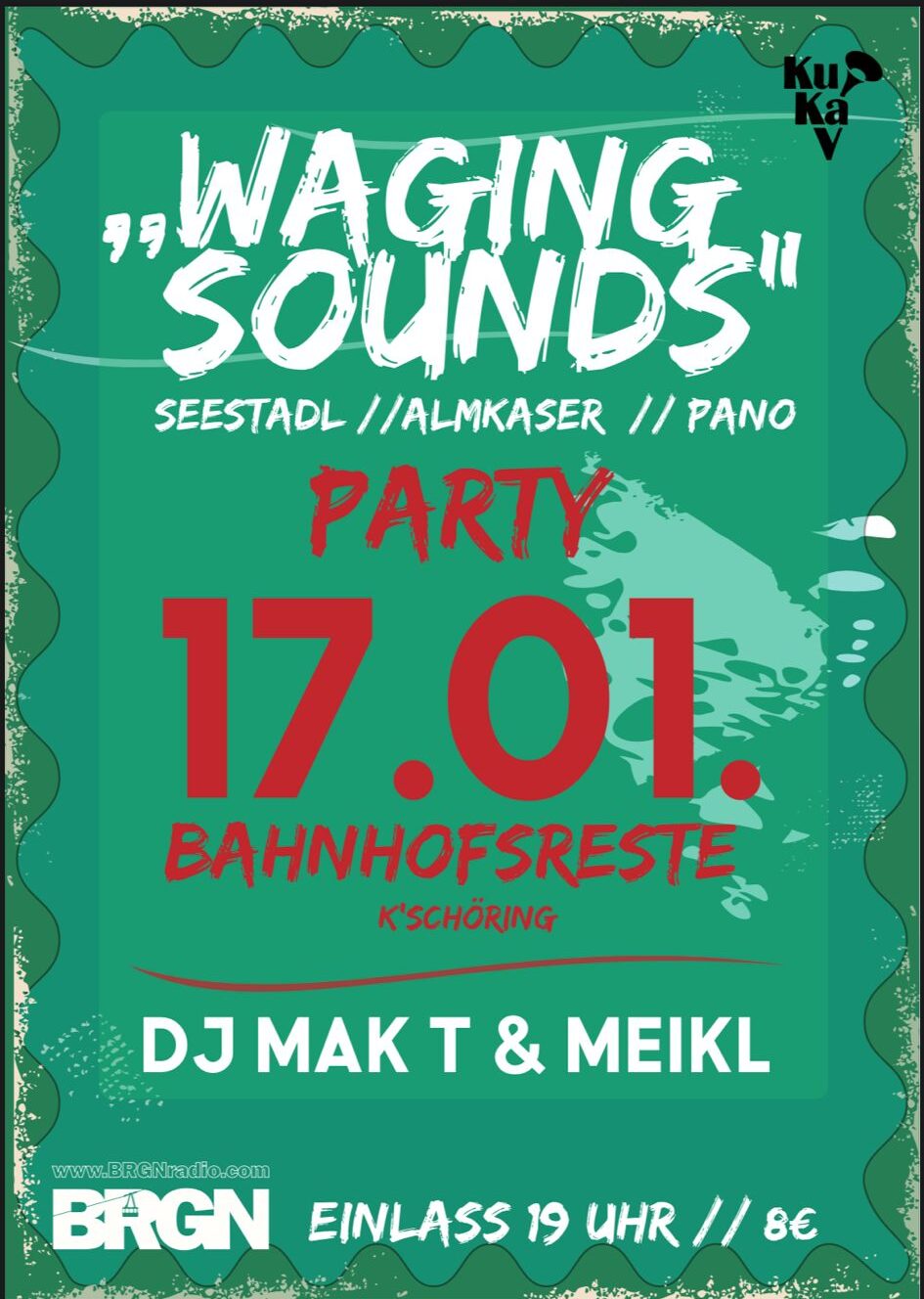 17.01.2026 WAGING SOUNDS Party in der Bahnhofsreste 2 9696bac1 0958 4b78 a7b0 2755aa980000 e1765123241929